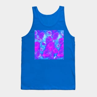 Multicolored Tie-Dye Orbs Tank Top